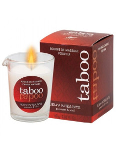 RUF TABOO VELA DE MASAJE PARA EL JEUX INTERDITS AROMA LIQUEN SALVAJE