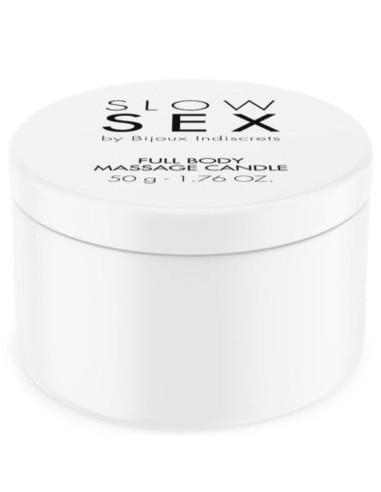 BIJOUX SLOW SEX VELA DE MASAJE CORPORAL 50 G