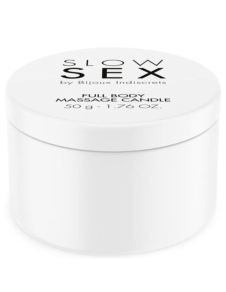BIJOUX SLOW SEX VELA DE MASAJE CORPORAL 50 G BIJOUX SLOW SEX VELA DE MASAJE CORPORAL 50 G