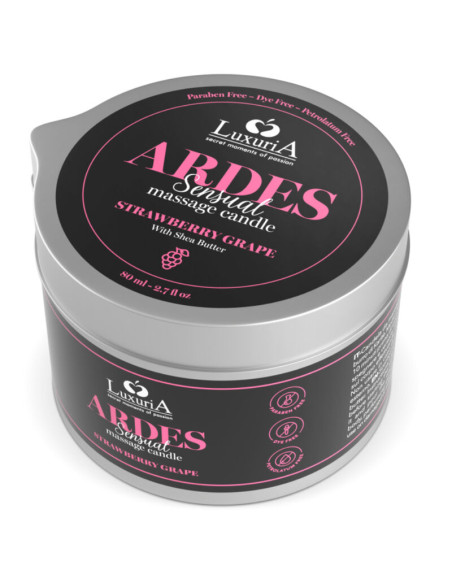 INTIMATELINE LUXURIA VELA DE MASAJE UVA