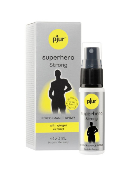 PJUR SPRAY RETARDANTE SUPERHERO STRONG 20 ML PJUR SPRAY RETARDANTE SUPERHERO STRONG 20 ML