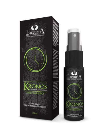 INTIMATELINE LUXURIA KRONOS SPRAY RETARDANTE EFECTO DESENSIBILIZANTE 20 ML