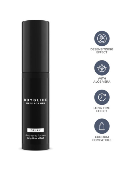 INTIMATELINE BOYGLIDE DELAY SPRAY EFECTO RETARDANTE 20 ML INTIMATELINE BOYGLIDE DELAY SPRAY EFECTO RETARDANTE 20 ML