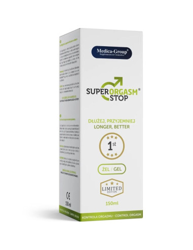 MEDICA GROUP SUPER ORGASM STOP GEL INTIMO PARA HOMBRE 150 ML