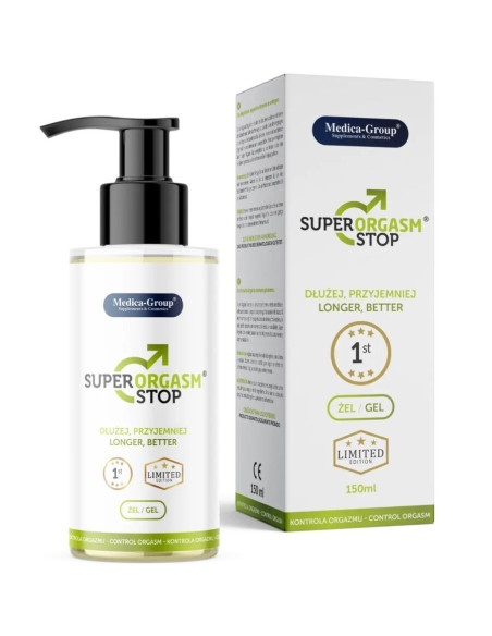MEDICA GROUP SUPER ORGASM STOP GEL INTIMO PARA HOMBRE 150 ML MEDICA GROUP SUPER ORGASM STOP GEL INTIMO PARA HOMBRE 150 ML