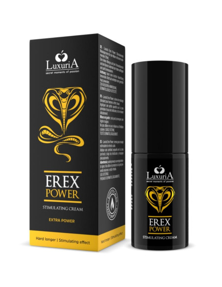 INTIMATELINE LUXURIA EREX POWER CREMA DE ERECCION 30 ML INTIMATELINE LUXURIA EREX POWER CREMA DE ERECCION 30 ML