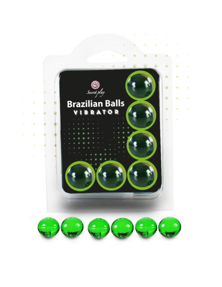 SECRETPLAY SET 6 BRAZILIAN BALLS VIBRATOR SECRETPLAY SET 6 BRAZILIAN BALLS VIBRATOR
