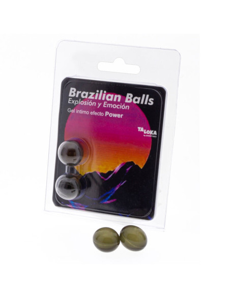 TALOKA BRAZILIAN BALLS GEL EXCITANTE EFECTO POWER 2 BOLAS TALOKA BRAZILIAN BALLS GEL EXCITANTE EFECTO POWER 2 BOLAS