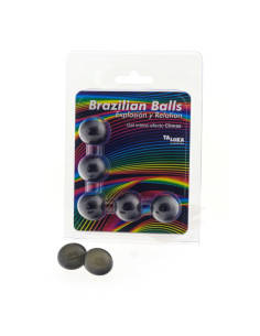 TALOKA BRAZILIAN BALLS GEL EXCITANTE EFECTO CLIMAX 5 BOLAS