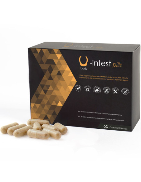 U INTEST Pills Complemento alimenticio para el cuidado digestivo e intestinal U INTEST Pills Complemento alimenticio para el cuidado digestivo e intestinal