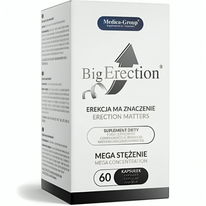 BigErection Complemento Alimenticio Natural para la Vitalidad Masculina y el Rendimiento Intimo