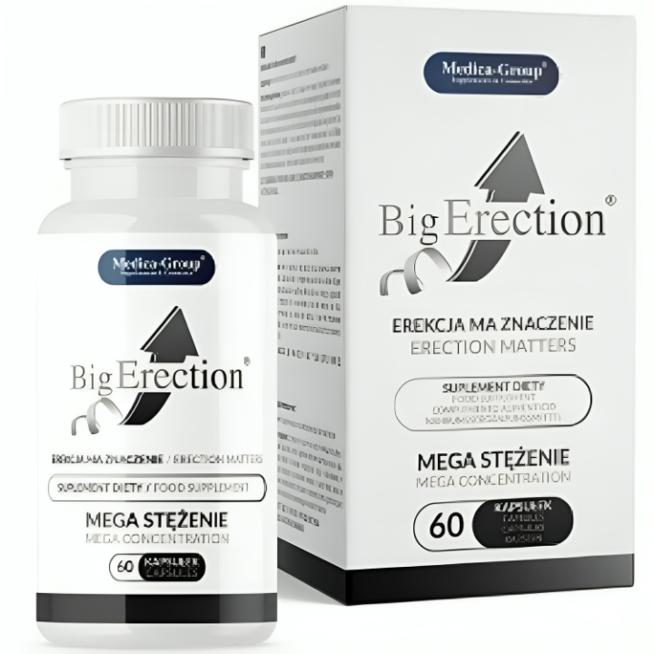 BigErection Complemento Alimenticio Natural para la Vitalidad Masculina y el Rendimiento Intimo