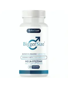 BiggerSize Complemento Alimenticio Natural para Potenciar la Vitalidad y la Energia Masculina