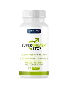 Super Orgasm Stop Capsulas Naturales para el Control de la Eyaculacion y Mayor Resistencia Sexual
