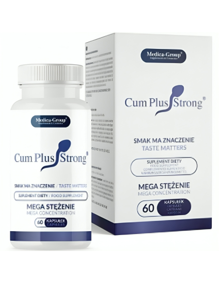 Cum Plus Strong refuerza tu vitalidad y potencia la calidad del semen de forma natural