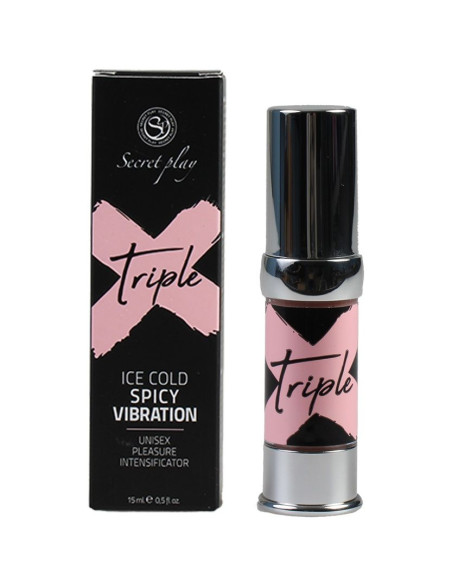 SECRETPLAY TRIPLE X UNISEX PLEASURE INTENSIFICATOR SECRETPLAY TRIPLE X UNISEX PLEASURE INTENSIFICATOR