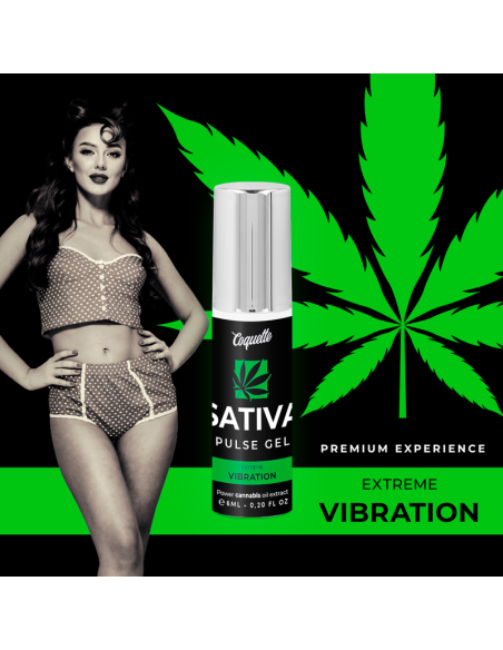COQUETTE CHIC DESIRE PULSE GEL SATIVA VIBRACION EXTREMA PREMIUM 6ML COQUETTE CHIC DESIRE PULSE GEL SATIVA VIBRACION EXTREMA PREMIUM 6ML