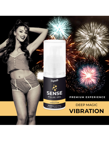 COQUETTE CHIC DESIRE PULSE GEL FRESA VIBRACION LIQUIDA PREMIUM 15ML