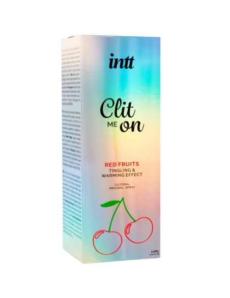 INTT RELEASES CLIT ME ON FRUTOS ROJOS 12 ML INTT RELEASES CLIT ME ON FRUTOS ROJOS 12 ML