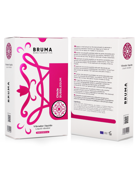 BRUMA VIBRADOR LIQUIDO CHICLE