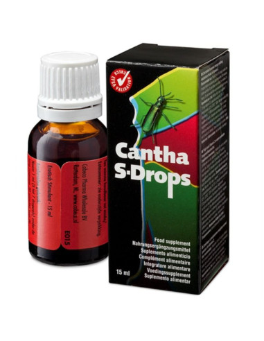 Cantha S Drops Complemento alimenticio con L Arginina y Vitamina C