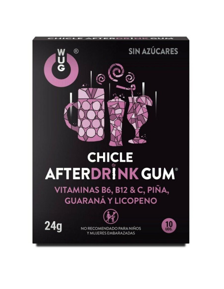 WUG After Drink El chicle funcional que te ayuda a recuperar energia tras la noche WUG After Drink El chicle funcional que te ayuda a recuperar energia tras la noche