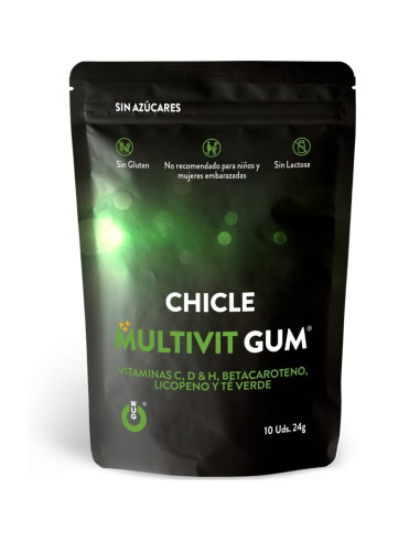 WUG Multivit Gum El chicle funcional que refuerza tus defensas cada dia