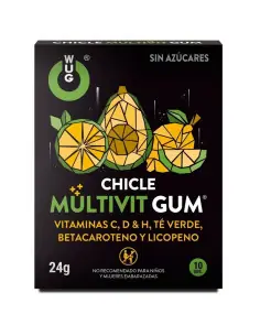 WUG Multivit Gum El chicle funcional que refuerza tus defensas cada dia 2