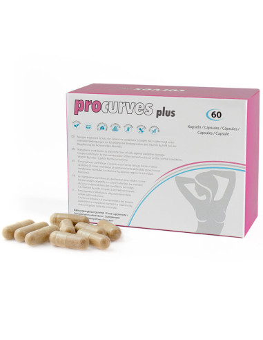 Procurves Plus Complemento alimenticio para aumentar el pecho de forma natural