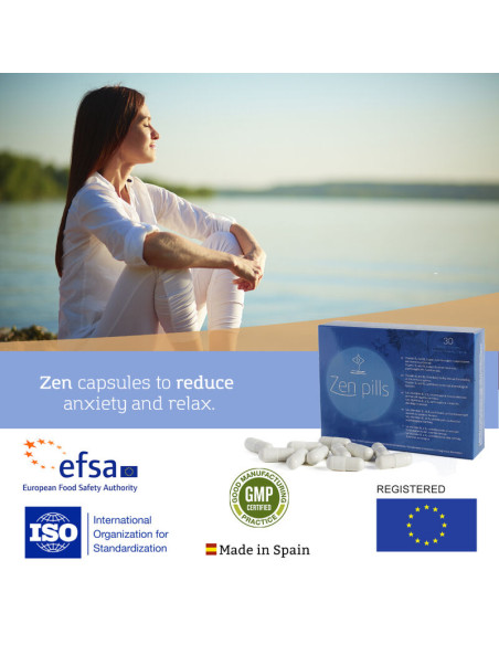 Zen Pills Complemento alimenticio para el bienestar y la relajacion Zen Pills Complemento alimenticio para el bienestar y la relajacion