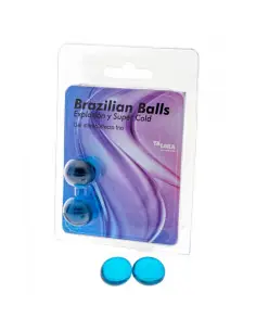 TALOKA BRAZILIAN BALLS GEL EXCITANTE EFECTO FRIO 2 BOLAS