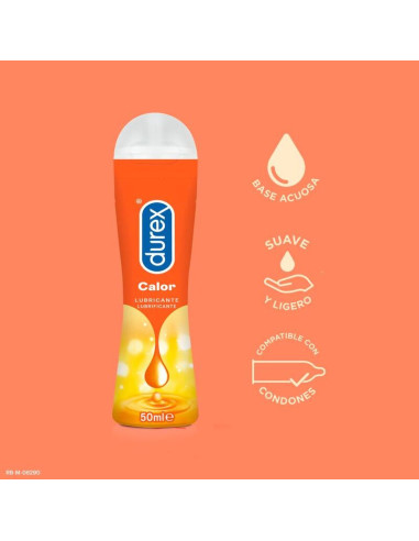 DUREX LUBRICANTE DUREX PLAY EFECTO CALOR 50 ML