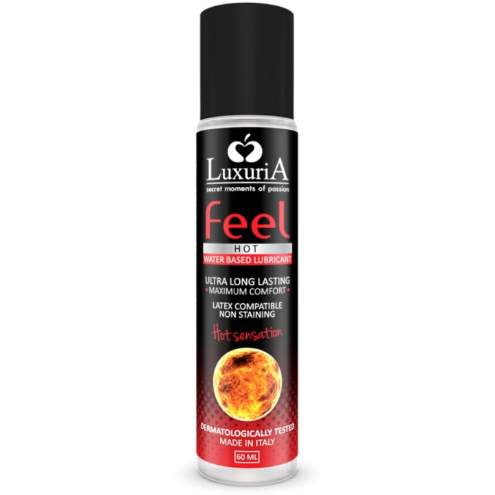 INTIMATELINE LUXURIA FEEL HOT SENSATION LUBRICANTE BASE AGUA EFECTO CALOR 60 ML