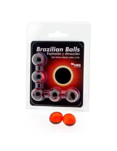 TALOKA BRAZILIAN BALLS GEL EXCITANTE EFECTO CALOR Y FRIO 5 BOLAS