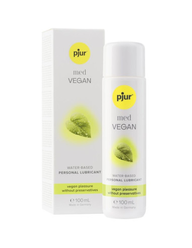 PJUR MED VEGAN GLIDE LUBRICANTE BASE AGUA 100 ML