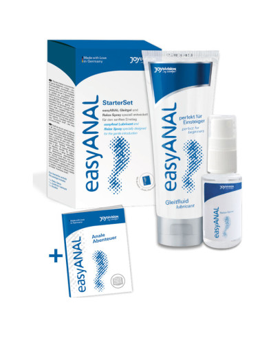 JOYDIVISION EASYANAL STARTER SET LUBRICANTE RELAJANTE ANAL