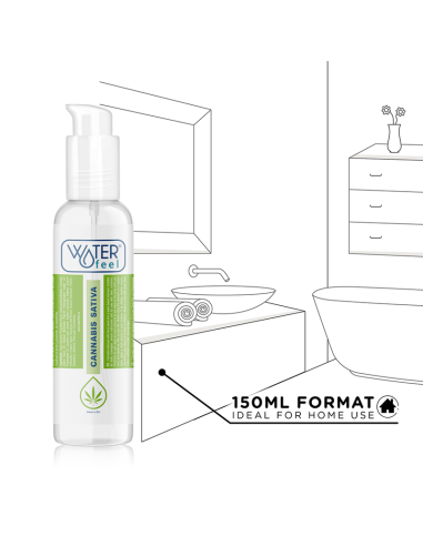 WATERFEEL LUBRICANTE CANNABIS 150 ML