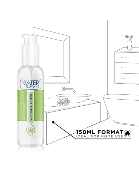 WATERFEEL LUBRICANTE CANNABIS 150 ML WATERFEEL LUBRICANTE CANNABIS 150 ML