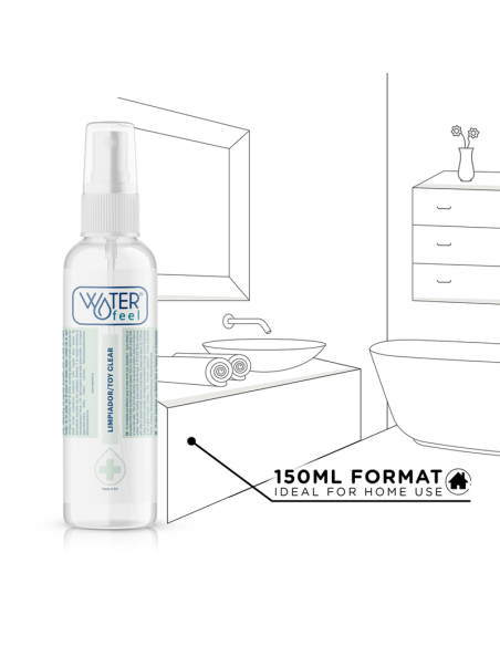 WATERFEEL LIMPIADOR JUGUETES STERILE 150 ML WATERFEEL LIMPIADOR JUGUETES STERILE 150 ML