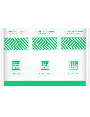 CONFORTEX SABANAS HIGIENICAS DESECHABLES EN BOLSA INDIVIDUAL