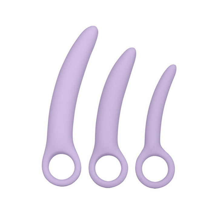 CALEXOTICS DR LAURA BERMAN ALENA SET DE 3 DILATADOR VAGINAL SILICONA