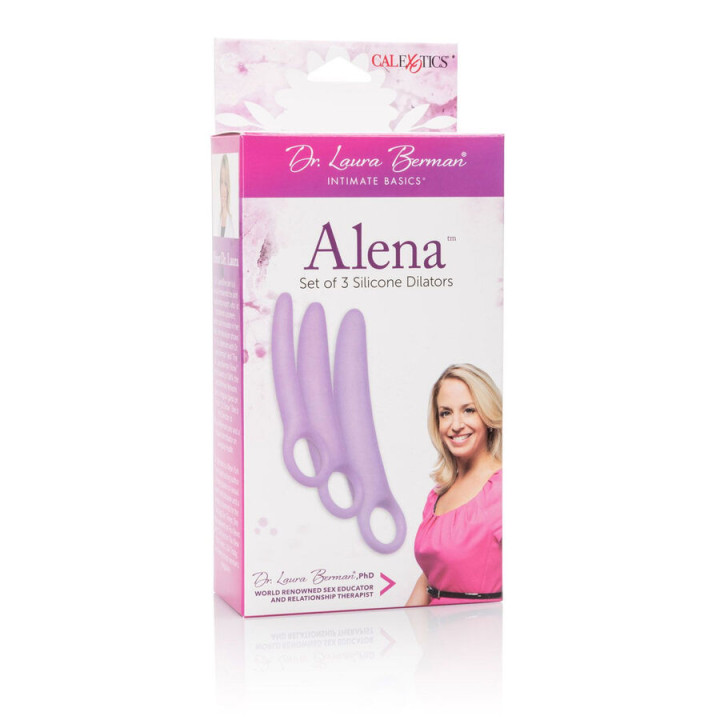 CALEXOTICS DR LAURA BERMAN ALENA SET DE 3 DILATADOR VAGINAL SILICONA