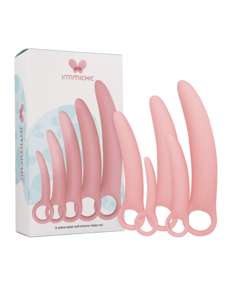 INTIMICHIC SET 5 PIEZAS DILATADOR SILICONA INTIMICHIC SET 5 PIEZAS DILATADOR SILICONA