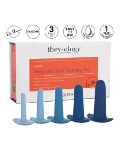 CALEXOTICS WEARABLE ANAL TRAINING SET 5 PIECES