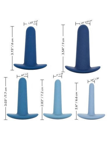 CALEXOTICS WEARABLE ANAL TRAINING SET 5 PIECES