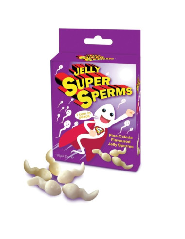 SPENCER FLEETWOOD JELLY SUPER SPERM GOMINOLAS FORMA ESPERMA 120 GR