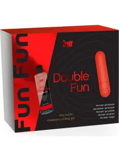 INTT RELEASES DOUBLE FUN KIT CON BALA VIBRADORA Y GEL DE MASAJE FRESA