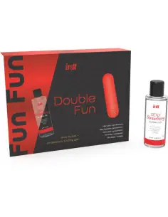 INTT RELEASES DOUBLE FUN KIT CON BALA VIBRADORA Y GEL DE MASAJE FRESA 2
