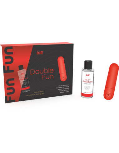 INTT RELEASES DOUBLE FUN KIT CON BALA VIBRADORA Y GEL DE MASAJE FRESA