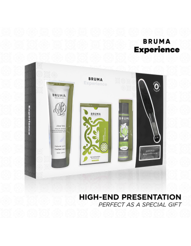 BRUMA XPERIENCE KIT TENTACION DULCE SANDIA CON POTENCIADOR DE ORGASMOS